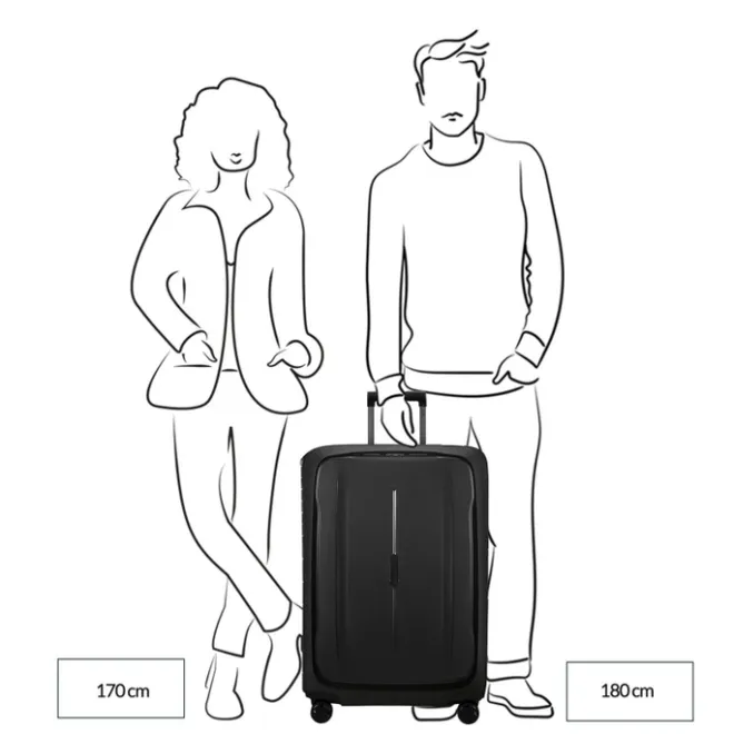 Discount Samsonite Essens Spinner 75/28 lime