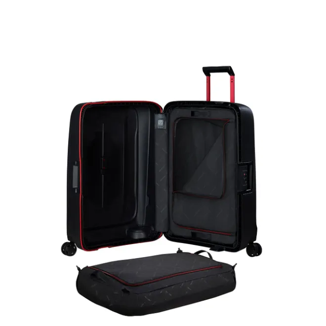 Clearance Samsonite Essens Spinner 69 charcoal/red