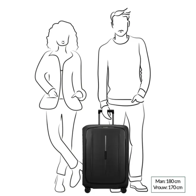 Online Samsonite Essens Spinner 69 graphite