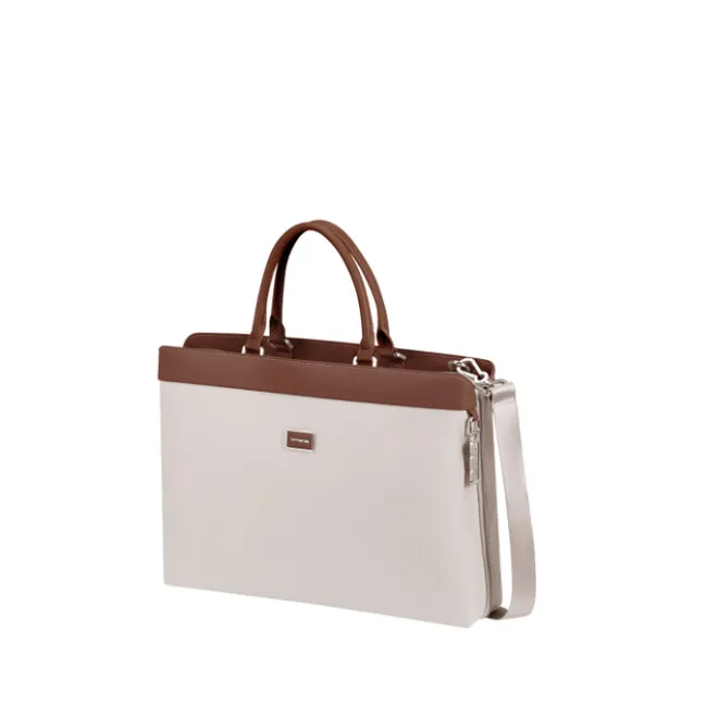 New Samsonite Image Biz Briefcase 15.6" ivory