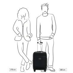 New Samsonite Image Spinner 55/20 Expandable Easy Access rose