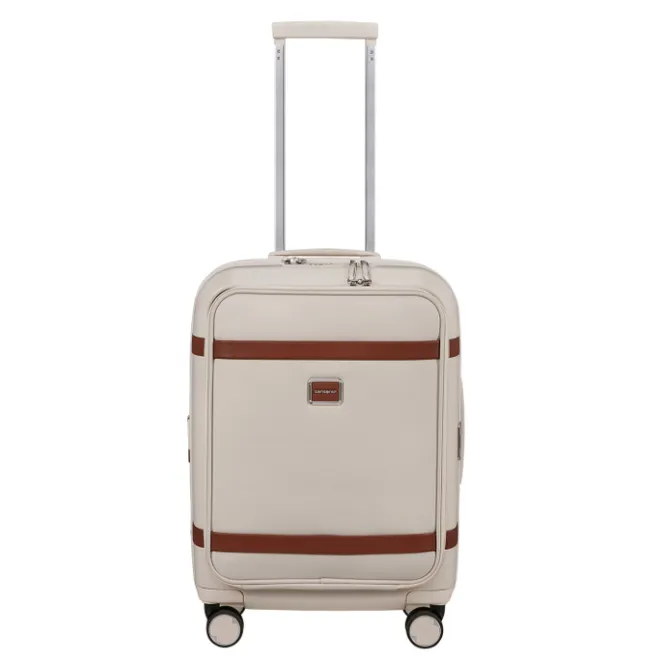 Outlet Samsonite Image Spinner 55/20 Expandable Easy Access ivory