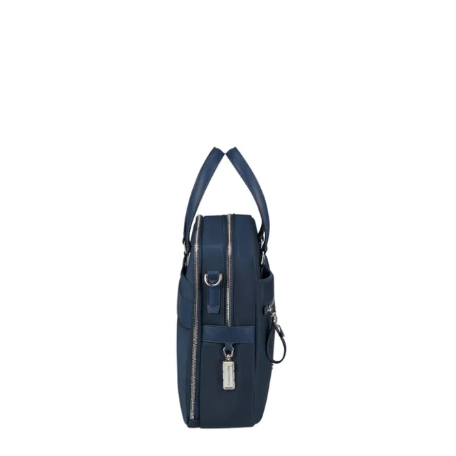 Best Samsonite Karissa Evo Bailhandle 15.6" 2 Comp blue nights