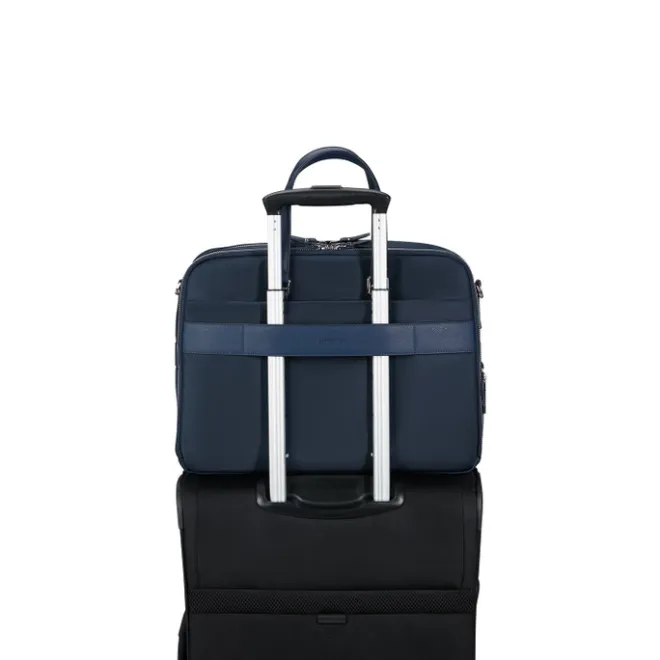Best Samsonite Karissa Evo Bailhandle 15.6" 2 Comp blue nights