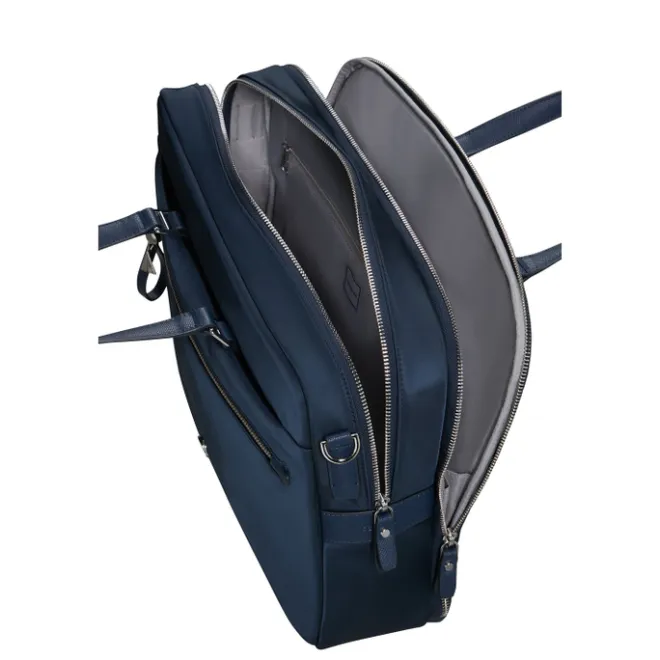 Best Samsonite Karissa Evo Bailhandle 15.6" 2 Comp blue nights