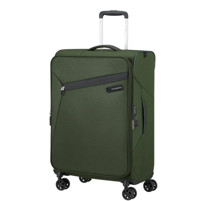 Clearance Samsonite Litebeam Spinner 66 EXP climbing ivy