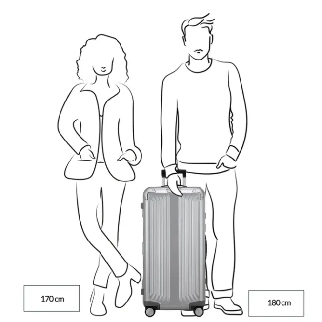 Samsonite Lite-Box Alu Trunk 80 aluminium