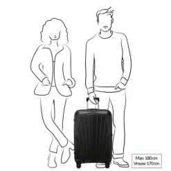 Best Samsonite Major-Lite Spinner 69 midnight blue