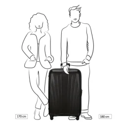 Best Samsonite Major-Lite Spinner 84 climbing ivy