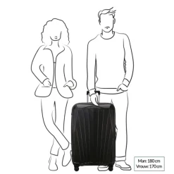 Sale Samsonite Major-Lite Spinner 77 black