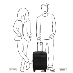 New Samsonite Neopod Spinner 55 EXP Easy Access FL sage khaki