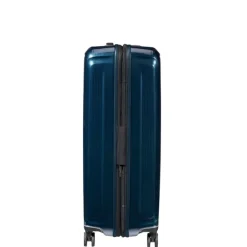 New Samsonite Nuon Spinner 75 Exp metallic dark blue