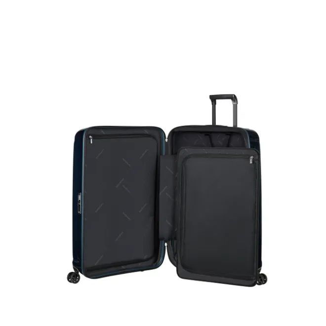 Best Samsonite Nuon Spinner 69 Exp metallic dark blue