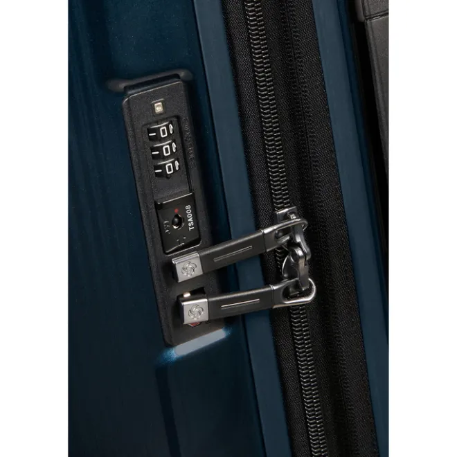 Best Samsonite Nuon Spinner 69 Exp metallic dark blue