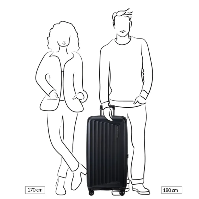 Best Samsonite Nuon Trunk 80/30 matt graphite