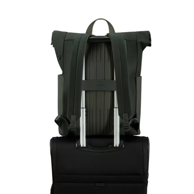 Discount Samsonite 4Pack Laptop Rolltop Backpack 15.6" forest green