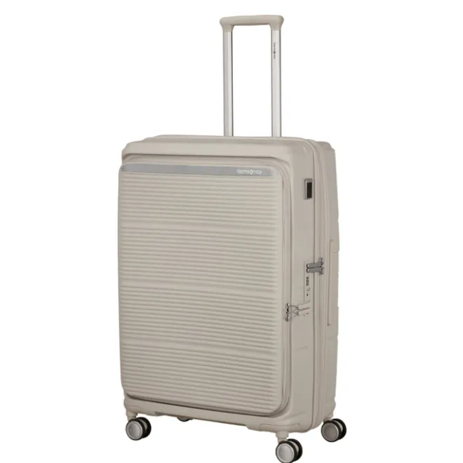 New Samsonite Paralux HS Spinner 75 Expandable stone grey