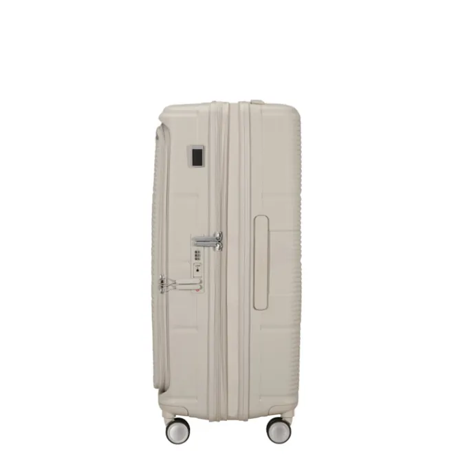 New Samsonite Paralux HS Spinner 75 Expandable stone grey