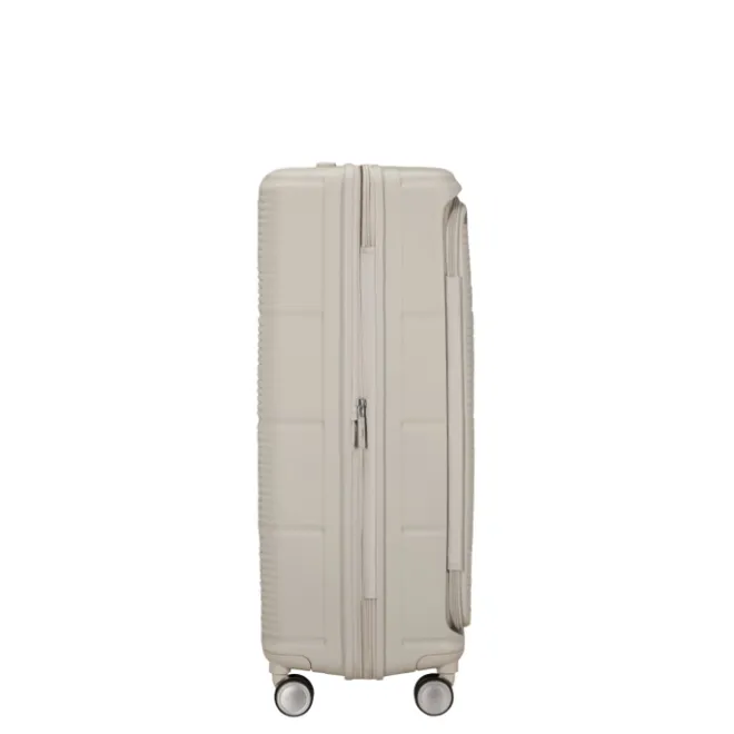 New Samsonite Paralux HS Spinner 75 Expandable stone grey