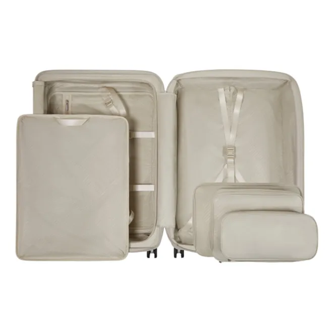 New Samsonite Paralux HS Spinner 75 Expandable stone grey