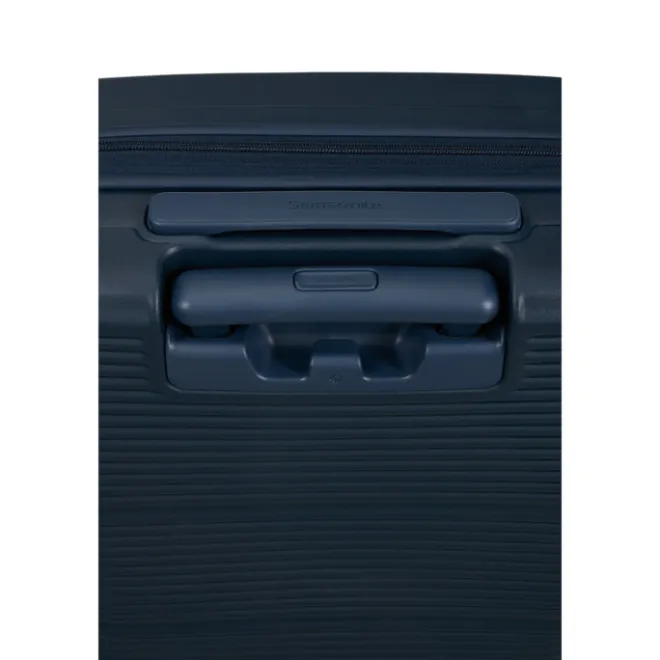New Samsonite Paralux HS Spinner 55 Expandable midnight blue