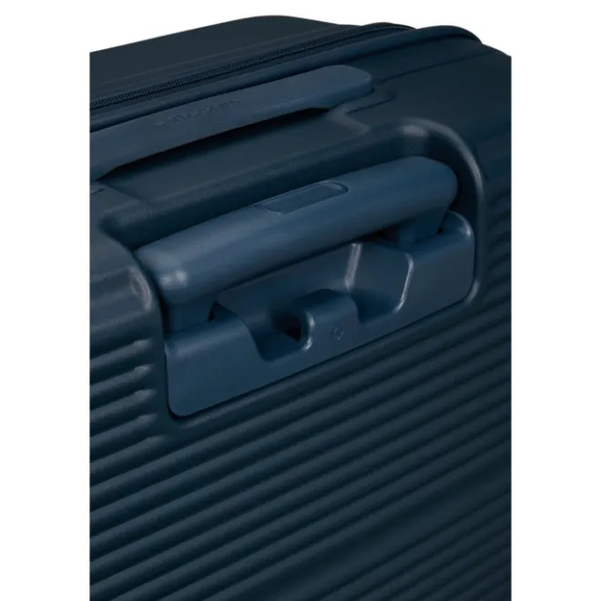 New Samsonite Paralux HS Spinner 55 Expandable midnight blue