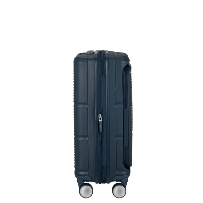 New Samsonite Paralux HS Spinner 55 Expandable midnight blue