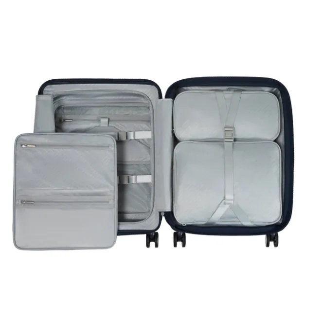 New Samsonite Paralux HS Spinner 55 Expandable midnight blue