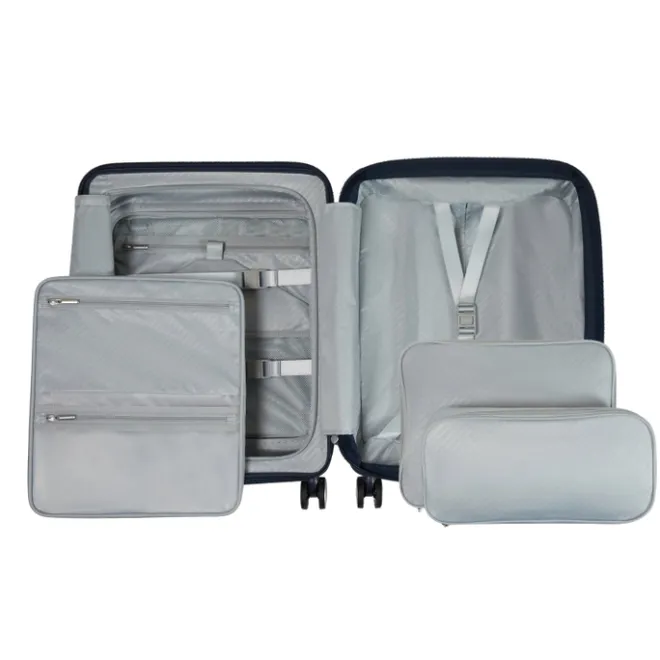 New Samsonite Paralux HS Spinner 55 Expandable midnight blue