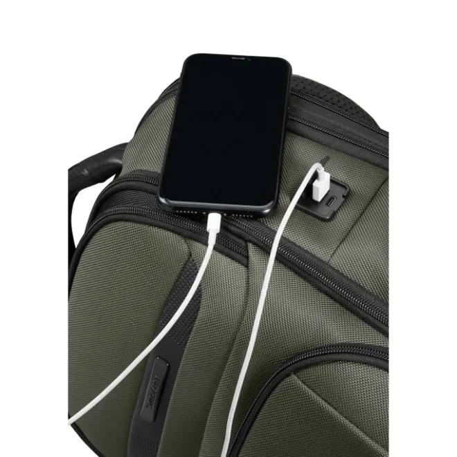 Sale Samsonite Pro-DLX 6 Backpack 3V 15.6'' EXP green