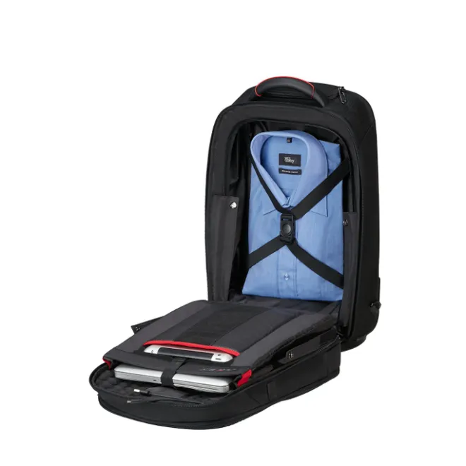Online Samsonite Pro-DLX 6 Laptop Backpack Wheels 17.3" black