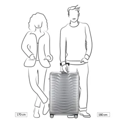 Hot Samsonite Proxis Alu Spinner 76 aluminium