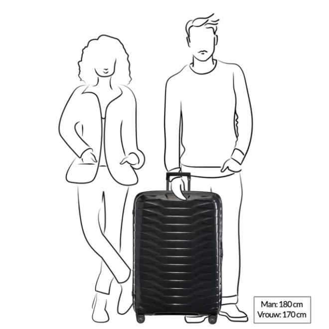 Discount Samsonite Proxis Spinner 81 matt graphite