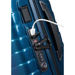 Discount Samsonite Proxis Spinner 55 Expandable petrol blue