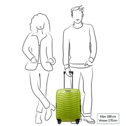 Best Samsonite Proxis Spinner 55 Expandable lime