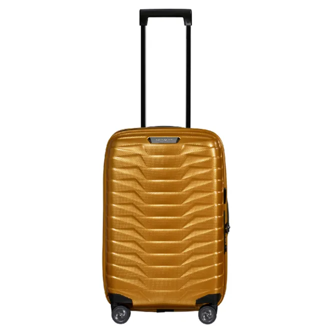 Sale Samsonite Proxis Spinner 55/35 Expandable honey gold