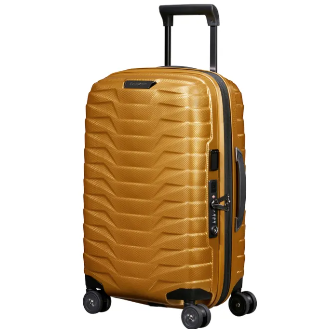 Sale Samsonite Proxis Spinner 55/35 Expandable honey gold