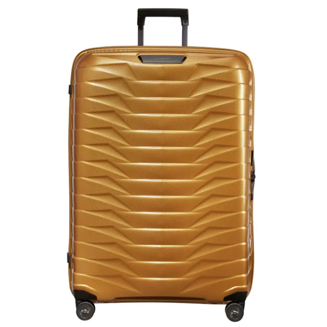 New Samsonite Proxis Spinner 81 honey gold