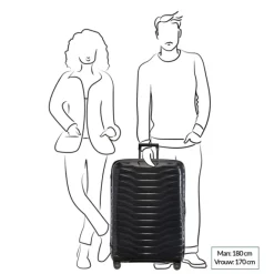 Discount Samsonite Proxis Spinner 81 silver