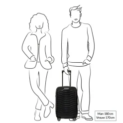Samsonite Proxis Spinner 55/35 Expandable petrol blue