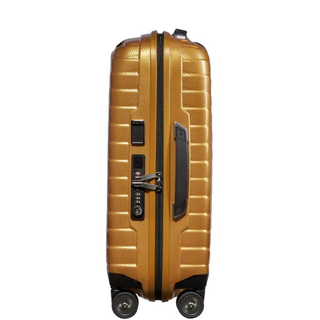 Discount Samsonite Proxis Spinner 55 Expandable honey gold