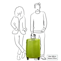 Clearance Samsonite Proxis Spinner 69 lime