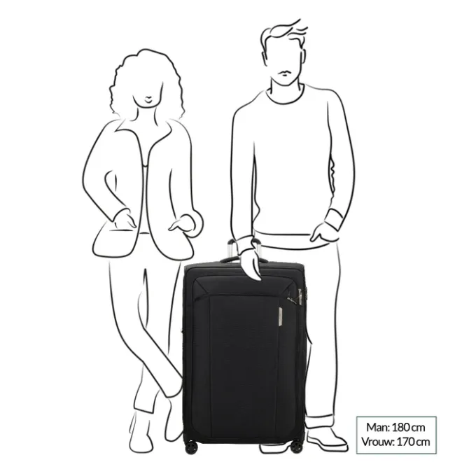 Samsonite Respark Spinner 82 Expandable ozone black