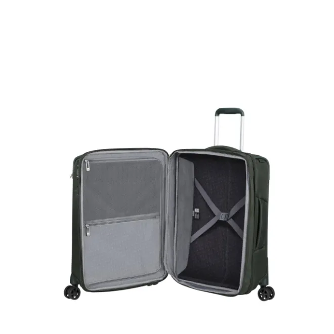 New Samsonite Respark Spinner 55 Exp DF forest green