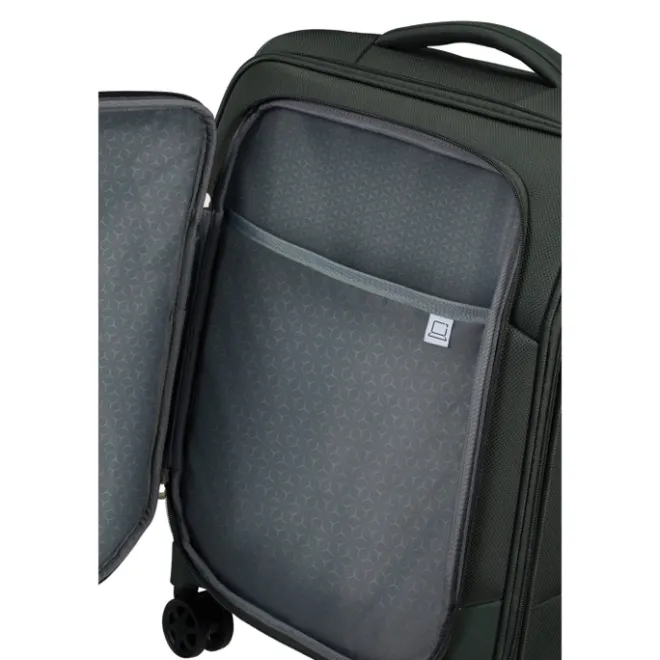 New Samsonite Respark Spinner 55 Exp DF forest green