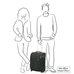 New Samsonite Respark Upright 55 Expandable forest green