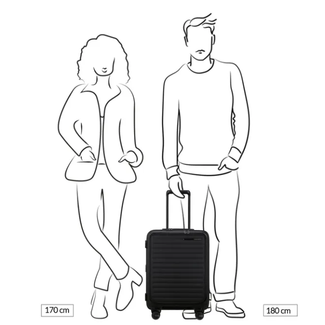 Online Samsonite Restackd Spinner 55 EXP Easy Acces rose