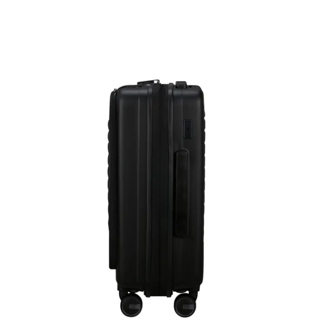 Clearance Samsonite Restackd Spinner 55 EXP Easy Acces black