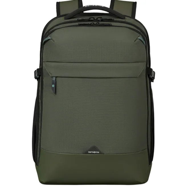Clearance Samsonite Roadseeker Laptop Backpack L Expandable dark olive