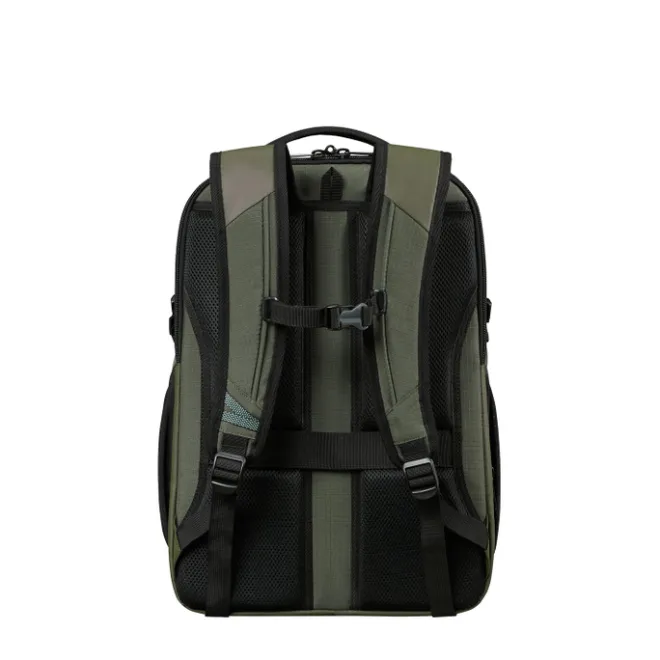 Clearance Samsonite Roadseeker Laptop Backpack L Expandable dark olive